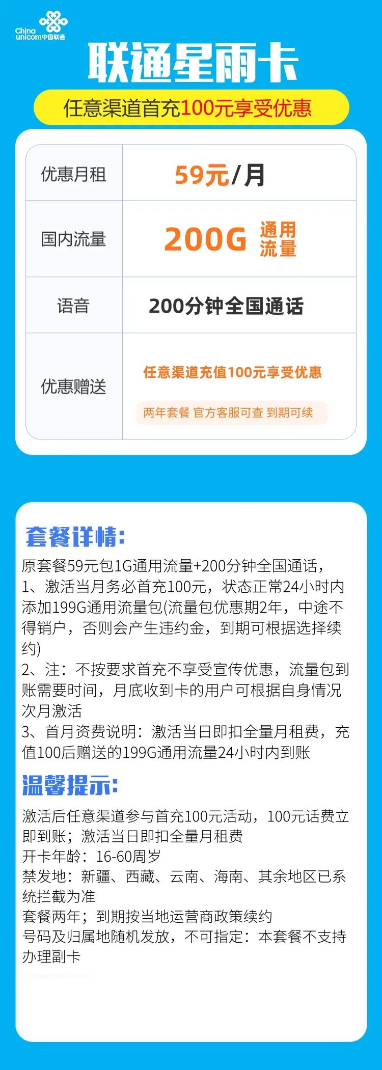 套餐海报
